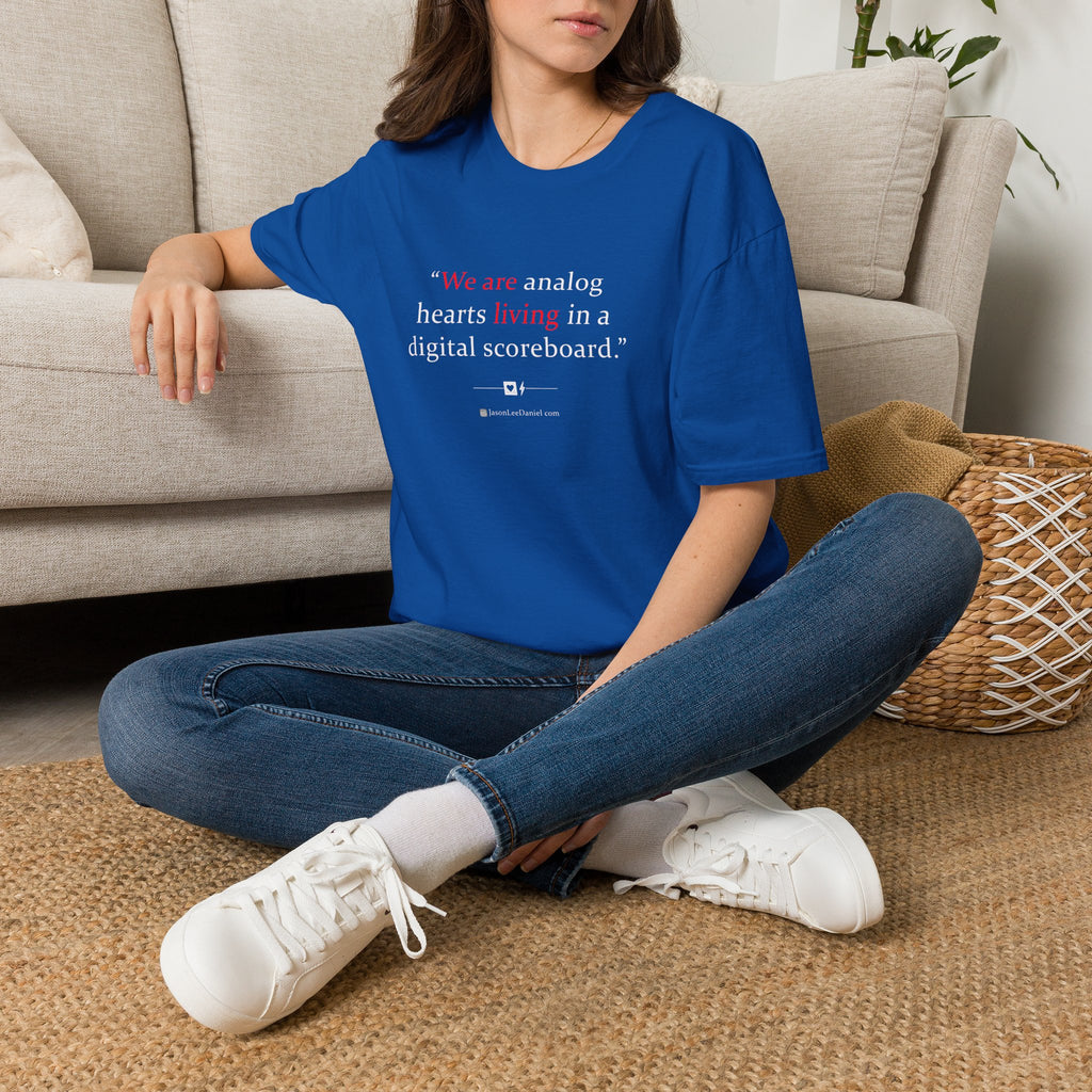 "We are living" -- JasonLeeDaniel.com T-Shirt