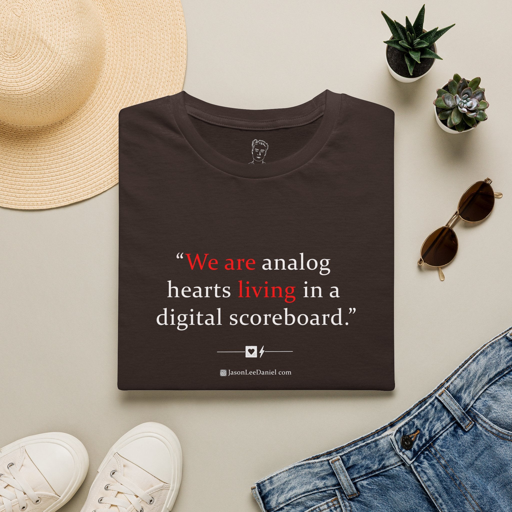"We are living" -- JasonLeeDaniel.com T-Shirt