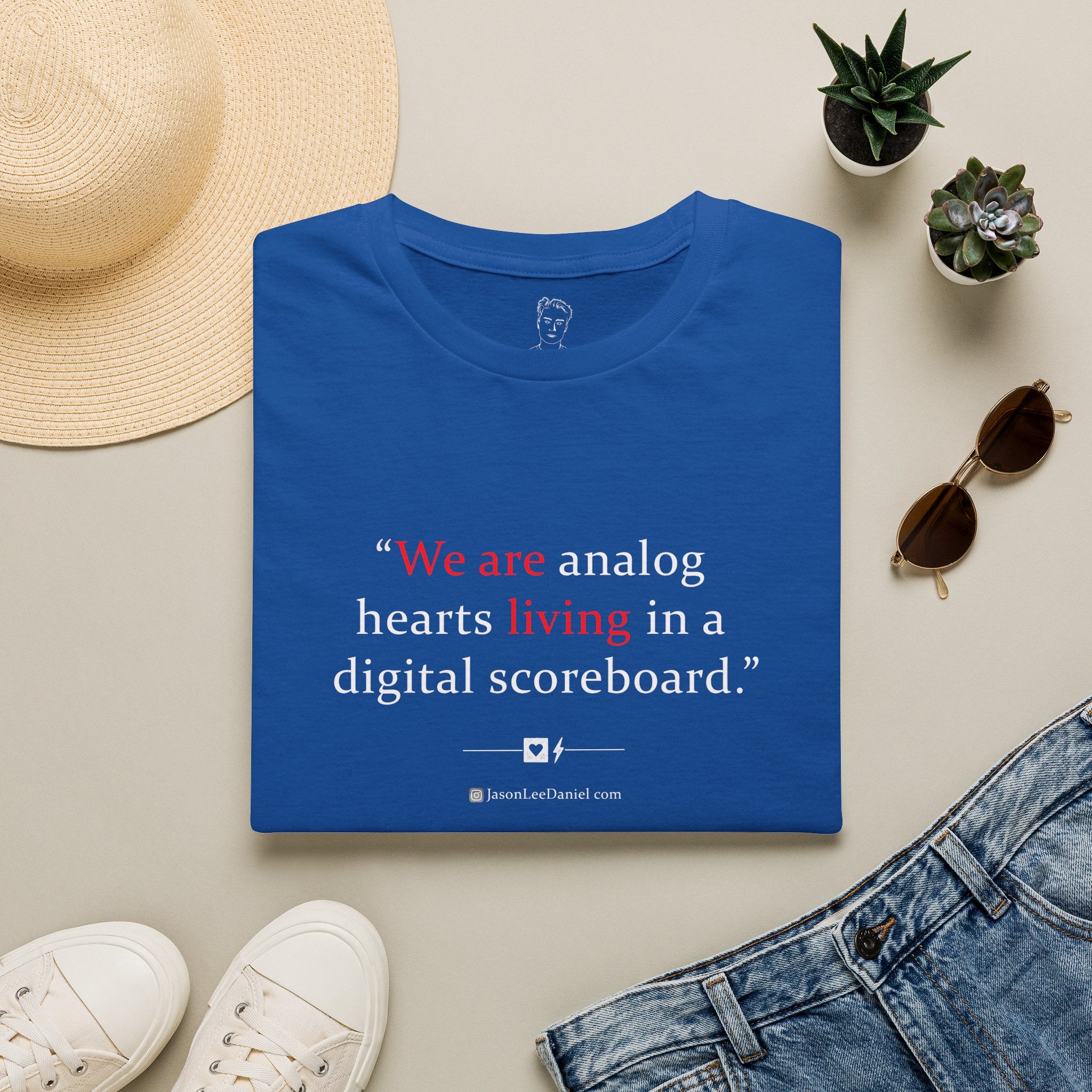 "We are living" -- JasonLeeDaniel.com T-Shirt