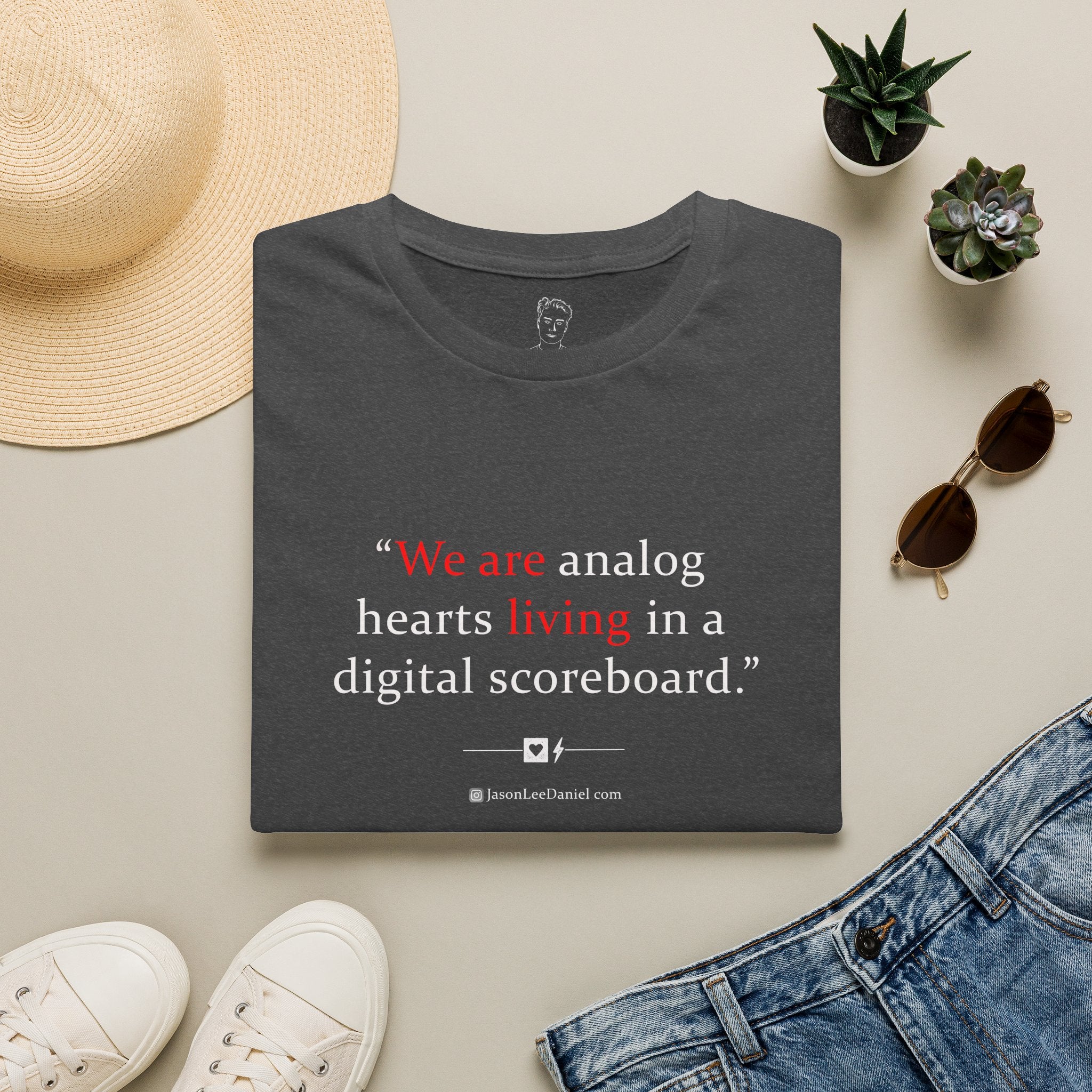 "We are living" -- JasonLeeDaniel.com T-Shirt