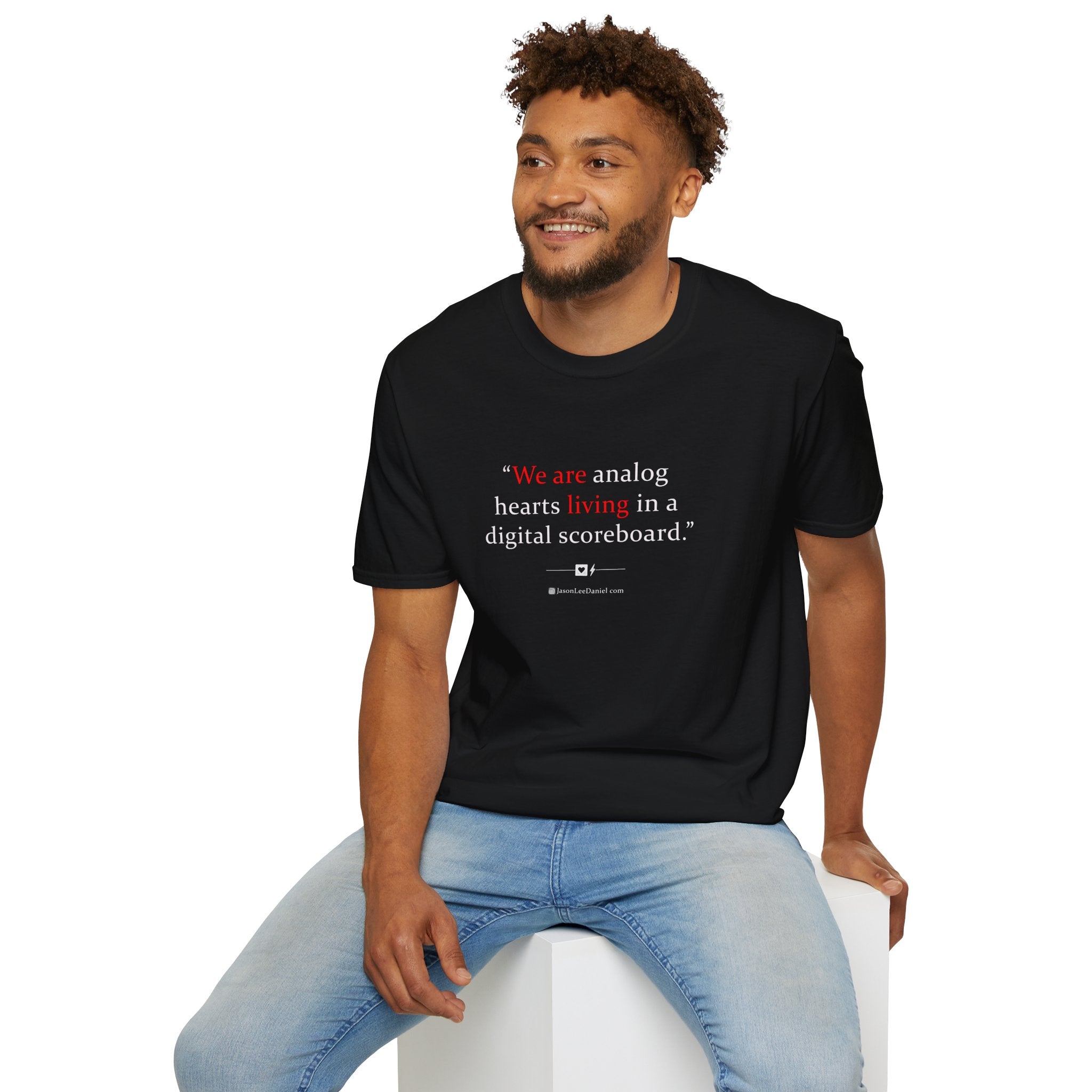 "We are living" -- JasonLeeDaniel.com T-Shirt