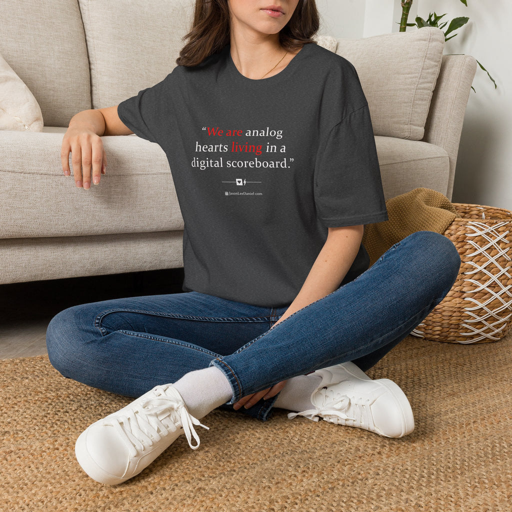 "We are living" -- JasonLeeDaniel.com T-Shirt