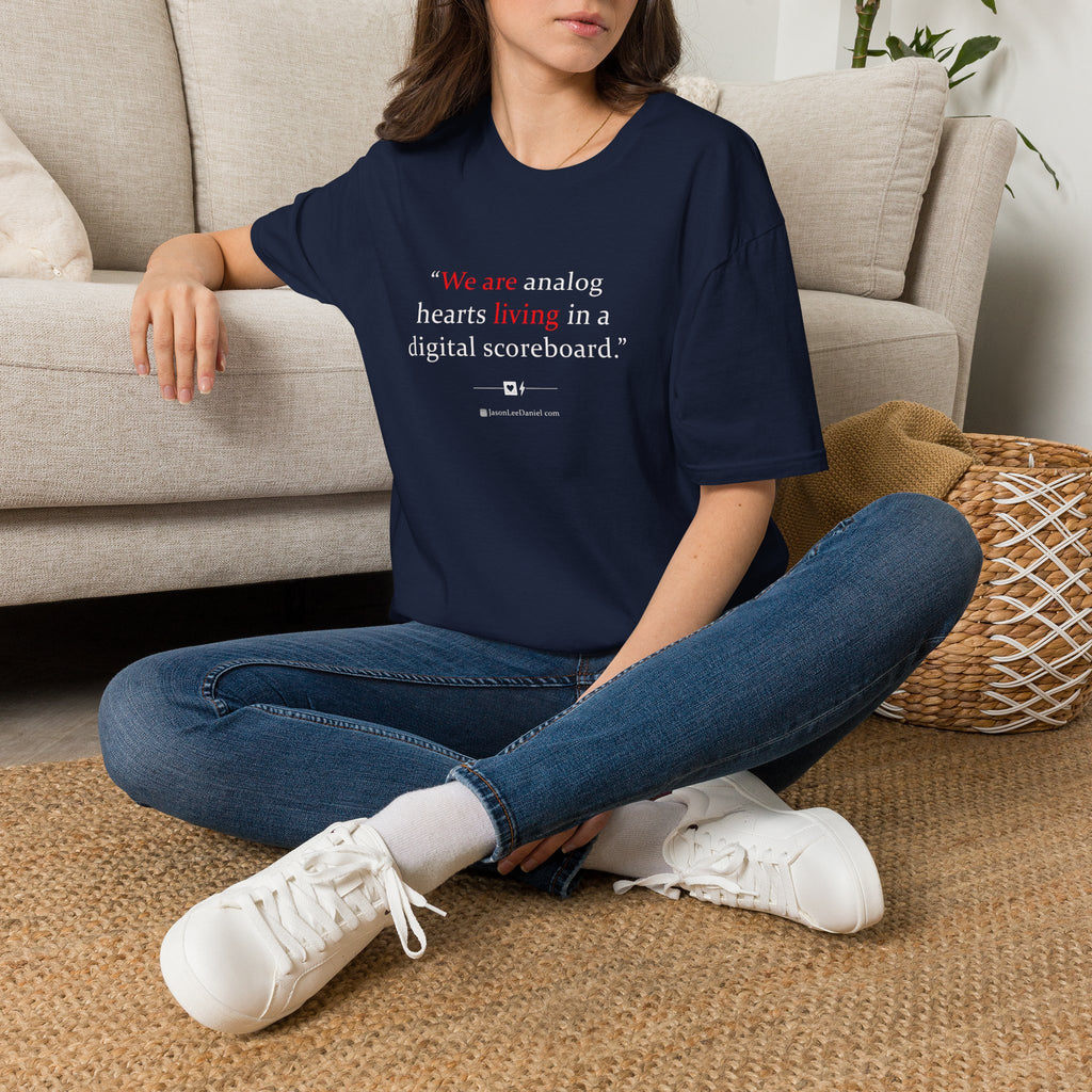 "We are living" -- JasonLeeDaniel.com T-Shirt